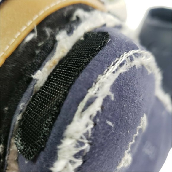 Crocs Clogs Kids Junior Size  2 Removable Faux Fur Lined Slip On Shoes - Picture 6 of 9